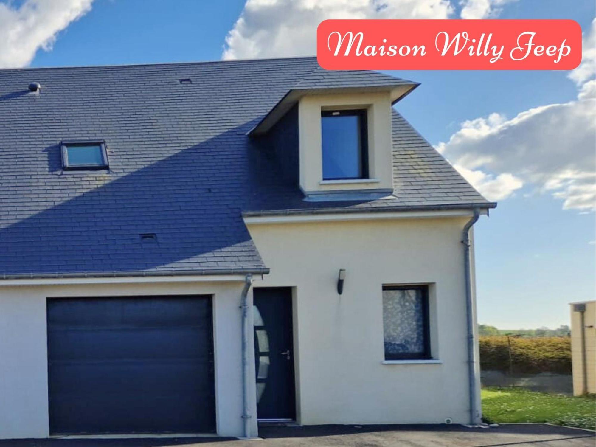 Sherman & Willy Jeep - 2 Maisons De Vacances, 4Min A Pied De La Plage - Parking Prive - Wifi Gratuit - Terrasse - Calme Saint-Come-de-Fresne Phòng bức ảnh