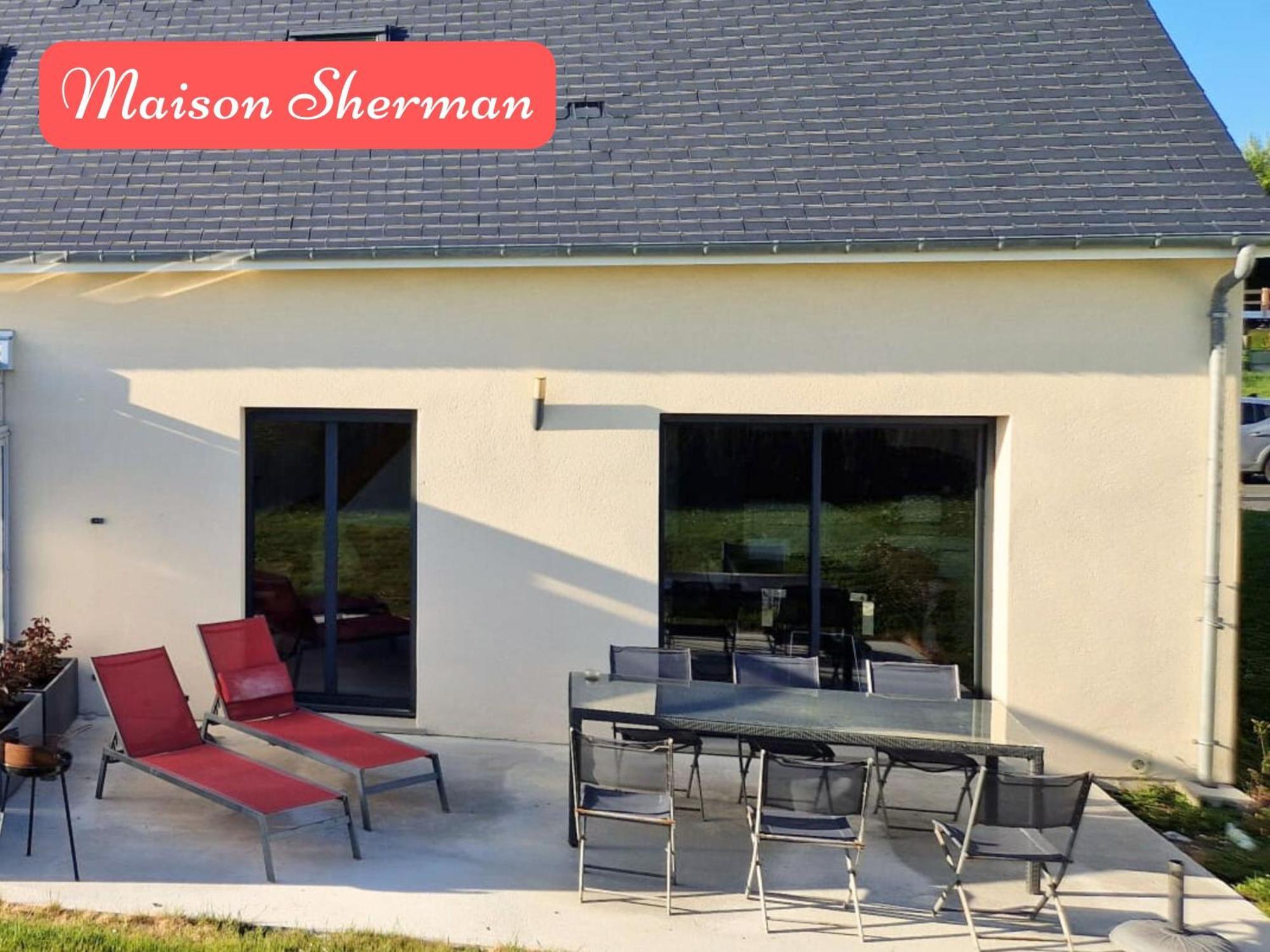 Sherman & Willy Jeep - 2 Maisons De Vacances, 4Min A Pied De La Plage - Parking Prive - Wifi Gratuit - Terrasse - Calme Saint-Come-de-Fresne Phòng bức ảnh